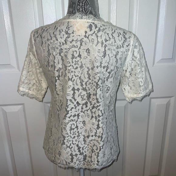 Vanessa Virginia lace blouse size Xs - Picture 2 of 3